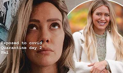 Hilary Duff - Lizzie Macguire - Hilary Duff is on 'quarantine day 2' after being exposed to COVID-19 - dailymail.co.uk