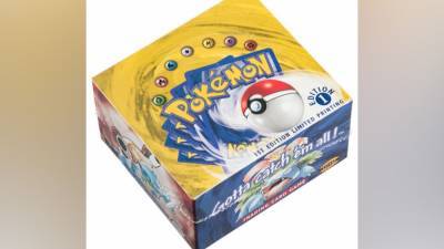 Pokémon - Unopened, first-edition Pokémon card set shatters bid records, selling for $360K at auction - fox29.com - city Santa