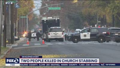 One arrested after stabbing at San Jose church leaves 2 dead, multiple wounded - fox29.com - city San Jose