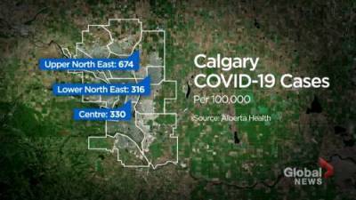 Carolyn Kury De-Castillo - Disproportionate number of COVID-19 cases in north east Calgary has doctors calling for more resources - globalnews.ca