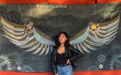 Wing city: Downtown Sanford filled with butterfly murals for fun photo opps - clickorlando.com - city Sanford