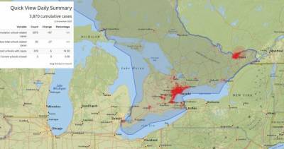 Coronavirus: expert in global education launches interactive map of Ontario school cases - globalnews.ca - county Hamilton