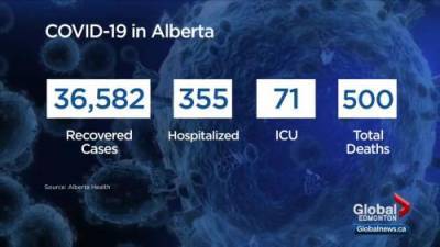 Deena Hinshaw - Julia Wong - Visitation rules changing at some AHS facilities as Alberta reaches 500 COVID-19 deaths - globalnews.ca