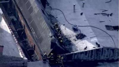Crews battle 2-alarm fire at warehouse in Bridesburg - fox29.com