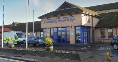 Covid-19 outbreak hits Ayr Hospital ward - dailyrecord.co.uk