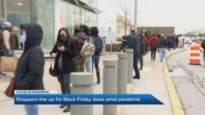 Marianne Dimain - Lineups outside GTA stores, malls for first COVID-era Black Friday - globalnews.ca