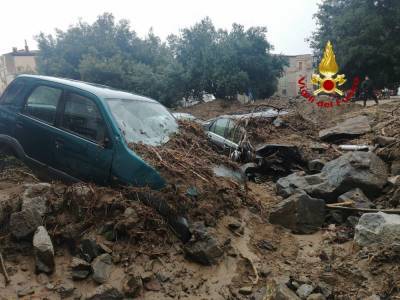 Rescuers pull third body from Sardinian town buried by mud - clickorlando.com - Italy - city Rome