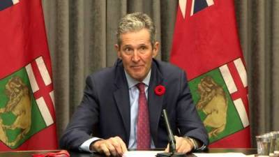 Brian Pallister - Coronavirus: Pallister says COVID-19 enforcement will be ‘targeted’ at specific events - globalnews.ca