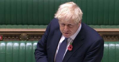 Boris Johnson - Lockdown officially begins at midnight as MPs back Boris Johnson's Covid-19 restrictions - mirror.co.uk