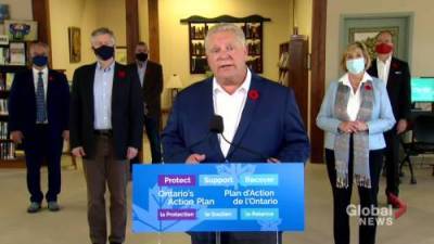 Doug Ford - Coronavirus: Ford says new colour-coded COVID-19 control system is about ‘early detection,’ ‘early prevention’ - globalnews.ca