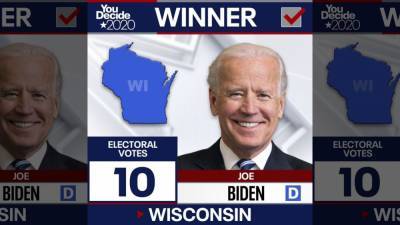 Donald Trump - Joe Biden - AP: Joe Biden projected winner in Wisconsin - fox29.com - Madison, state Wisconsin - state Wisconsin