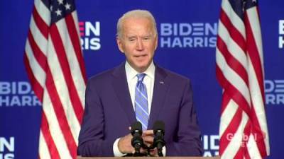 Joe Biden - U.S. election: Biden says he’s optimistic about results, careful not to declare premature victory - globalnews.ca - Usa