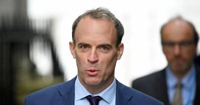 Donald Trump - Joe Biden - Dominic Raab - Foreign Secretary Dominic Raab self-isolating after contact with person who tested positive for Covid-19 - mirror.co.uk - Usa - Britain