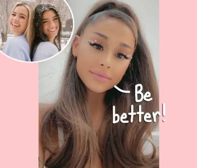 TikTok Stars Respond VERY Unexpectedly To Ariana Grande's Epic Shade Of Their Irresponsible Pandemic Behavior! - perezhilton.com