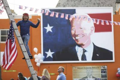 Joe Biden - Biden's ancestral home in Ireland celebrates his victory - clickorlando.com - Usa - Ireland - city Dublin