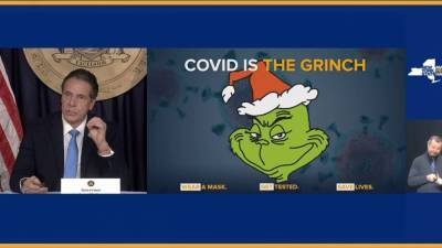 Andrew Cuomo - Cuomo criticized for calling coronavirus 'the Grinch' after profiting from response - foxnews.com - New York - city New York