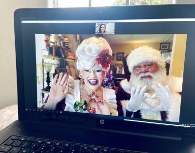 Turn your living room into the North Pole by booking a virtual visit with Santa and Mrs. Claus - clickorlando.com - city Santa