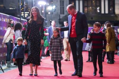 prince Louis - Prince William thanks pandemic workers at Christmas show - clickorlando.com - Britain - city London - Charlotte - county Prince George - county Prince William