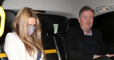 Piers Morgan - GMB's Piers Morgan denies breaking Covid rules as he's seen in taxi without mask - dailystar.co.uk - Britain