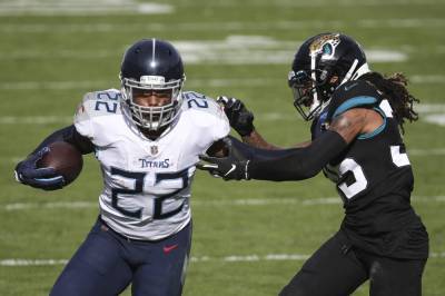 Derrick Henry - Henry runs wild, Titans hand Jags 12th straight loss, 31-10 - clickorlando.com - state Florida - state Tennessee - city Sander - county Sanders - city Jacksonville, state Florida - county Brown - county Barry
