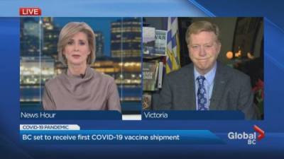 Keith Baldrey - B.C. set to receive first COVID-19 vaccine shipment - globalnews.ca