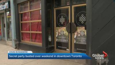 Coronavirus: Owners of Toronto bar charged under Reopening Ontario act for operating illegally - globalnews.ca