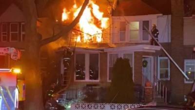 8 people, including 4 children, hospitalized following fire in Lawncrest - fox29.com - city Philadelphia