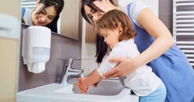 Children are washing hands 9 times a day during coronavirus pandemic study shows - mirror.co.uk - city Santa