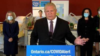 Doug Ford - Merrilee Fullerton - Coronavirus: Ontario premier, long-term care minister comment on COVID-19 outbreak at Whitby care home - globalnews.ca