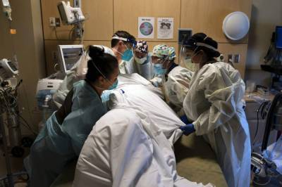 Hot spot: California hospitals buckle as virus cases surge - clickorlando.com - Los Angeles - state California