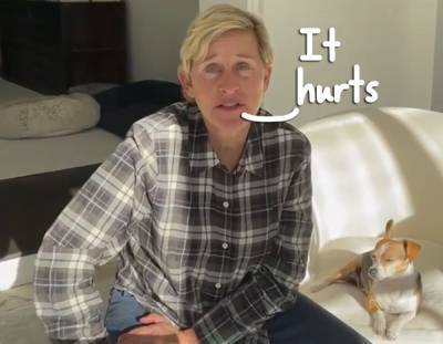 Ellen DeGeneres Has 'Excruciating Back Pain' From COVID-19 -- See Her Update! - perezhilton.com