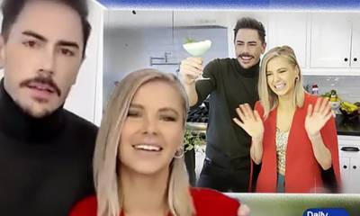 Tom Sandoval - Ariana Madix - Tom Sandoval and Ariana Madix share the secret ingredient to mixing up perfect holiday cocktails - dailymail.co.uk - city Sandoval