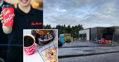 Tim Hortons - Chance to win free coffees for a year when Tim Hortons opens up in Lanarkshire next week - dailyrecord.co.uk