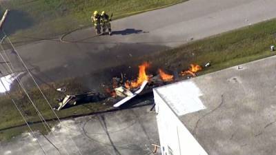 Three people injured in small plane crash near Tampa Airport - fox29.com - city Nassau
