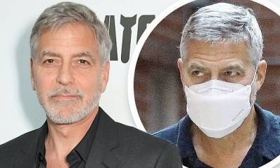George Clooney - George Clooney reveals he's 'mopping the floor' and doing SEVEN loads of laundry a DAY in lockdown - dailymail.co.uk - county Day