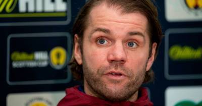 Robbie Neilson - Robbie Neilson ditching Hearts cup final comforts as he plots Arbroath mission - dailyrecord.co.uk