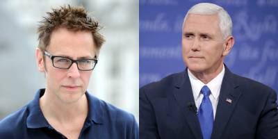 Mike Pence - James Gunn - James Gunn Reacts To Mike Pence Naming Space Force Members 'Guardians' - justjared.com