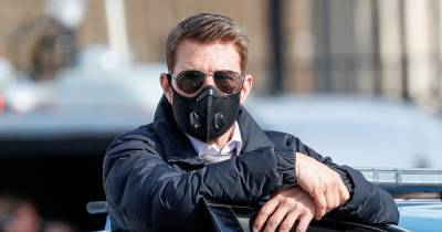 Tom Cruise slammed for using 'less safe PPE mask' following Covid on-set meltdown - mirror.co.uk