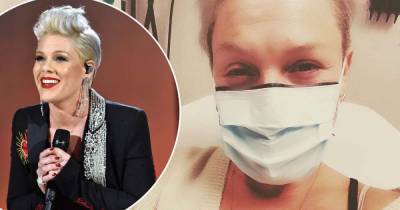 Pink reveals she's fractured her ankle as she shares hospital snap - msn.com