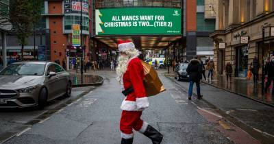 Christmas bubble policy scaled back to one day only in Tier 1, 2 and 3 areas - and cancelled in London and South East - manchestereveningnews.co.uk - city London - city Manchester