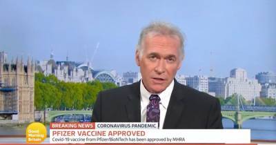 Susanna Reid - Piers Morgan - Hilary Jones - GMB’s Dr Hilary says healthcare workers will be vaccinated first in groups of 500 - mirror.co.uk - Britain
