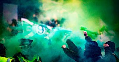 Neil Lennon - Watch Celtic fans give team bus a pyro fuelled welcome as supporters defy Covid rules at Hampden - dailyrecord.co.uk - Scotland