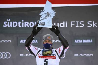 Pinturault beats unheralded McGrath to win GS in Alta Badia - clickorlando.com - Switzerland - Italy - Norway - city Alta