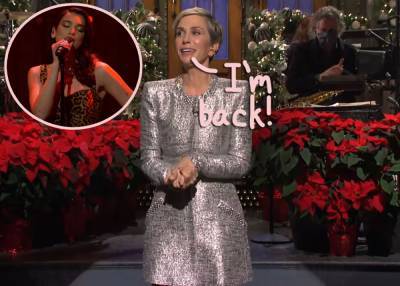 Mike Pence - Kristen Wiig - Girl Power! Watch Kristen Wiig & Dua Lipa Take Over Saturday Night Live! - perezhilton.com