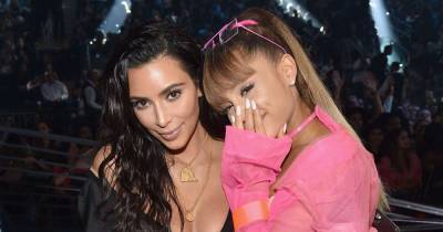Kim Kardashian - Dalton Gomez - Kim Kardashian and Demi Lovato lead celebrity tributes after Ariana Grande confirms engagement - msn.com