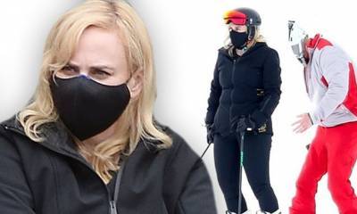 Jacob Busch - Rebel Wilson bundles up in all-black winter gear for a Sunday morning ski session with her sister - dailymail.co.uk - state Colorado
