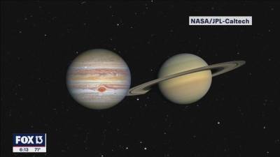 Jupiter and Saturn will appear to touch in closest conjunction since 1623 - fox29.com - city Tampa