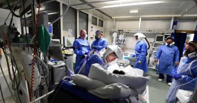 Last Monday - Coronavirus hospital deaths rise by 207 as mutant virus rips through UK - mirror.co.uk - Britain - Ireland - Scotland