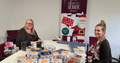 Garden Centre - Care provider Home Instead Livingston collect 500 presents for lonely pensioners - dailyrecord.co.uk - city Santa