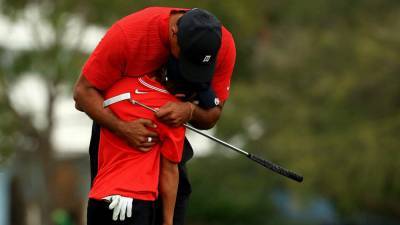Tiger Woods - These photos of Tiger Woods, son golfing are so sweet - clickorlando.com